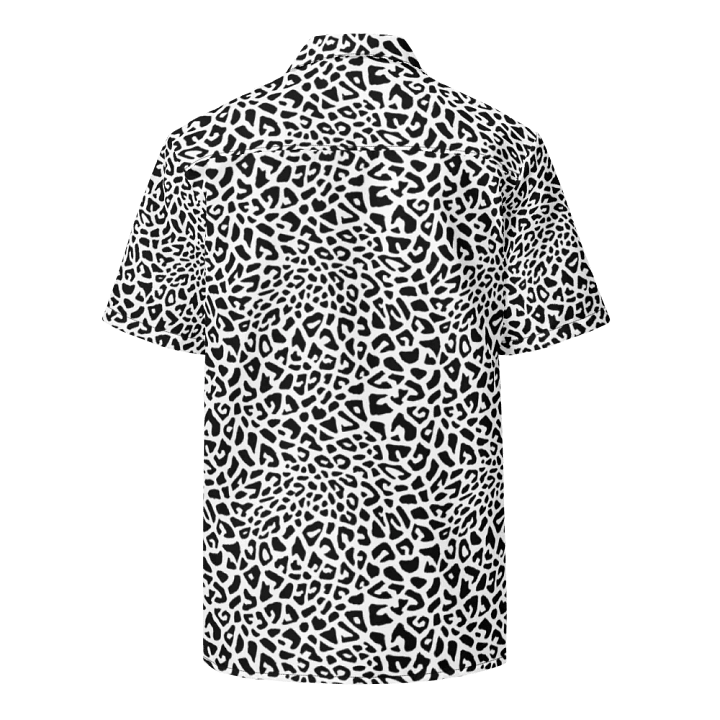 Silver Leopard Hawaiian Shirt product image (2)