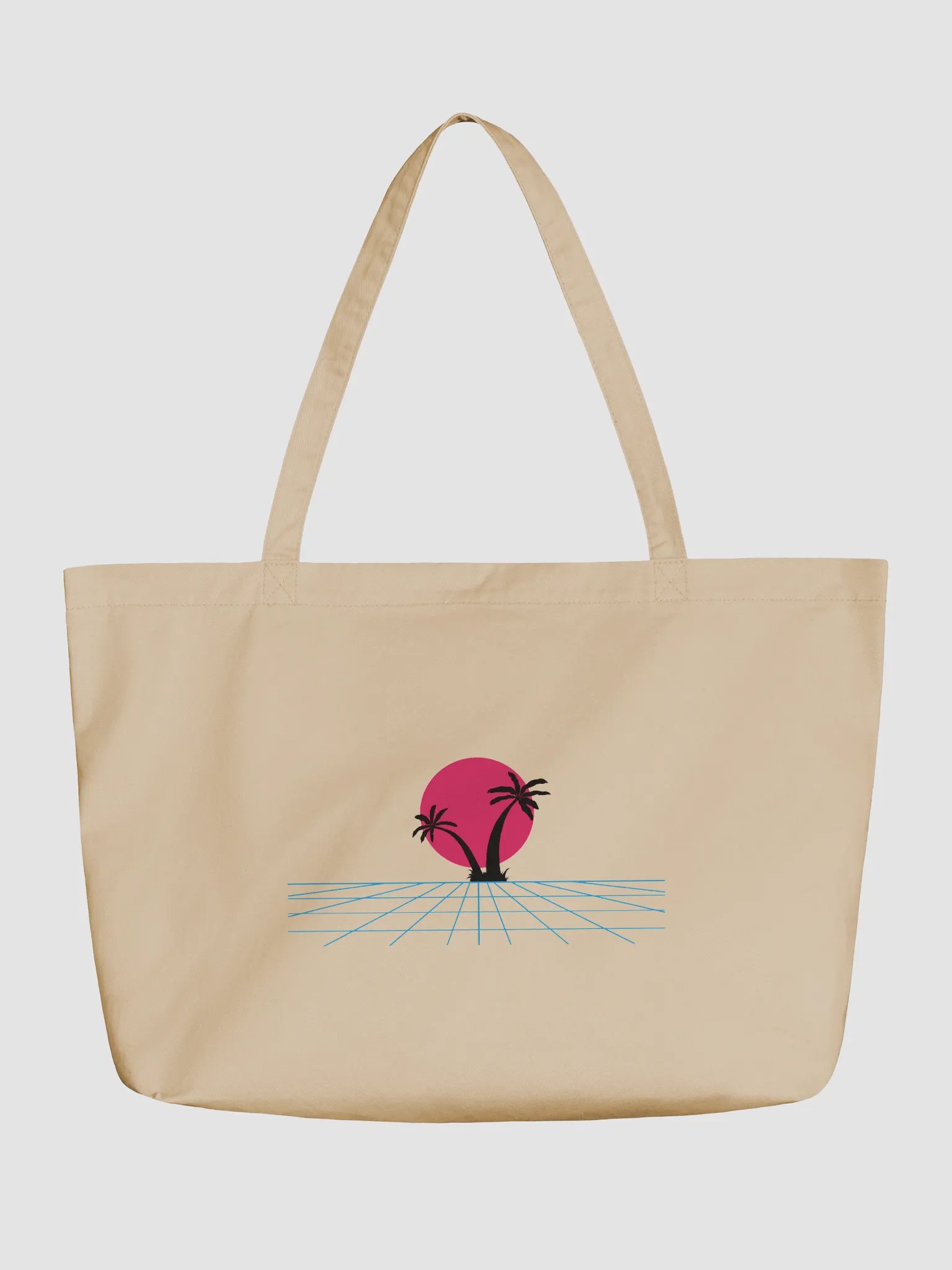 Retro Sunset Eco Tote product image (1)