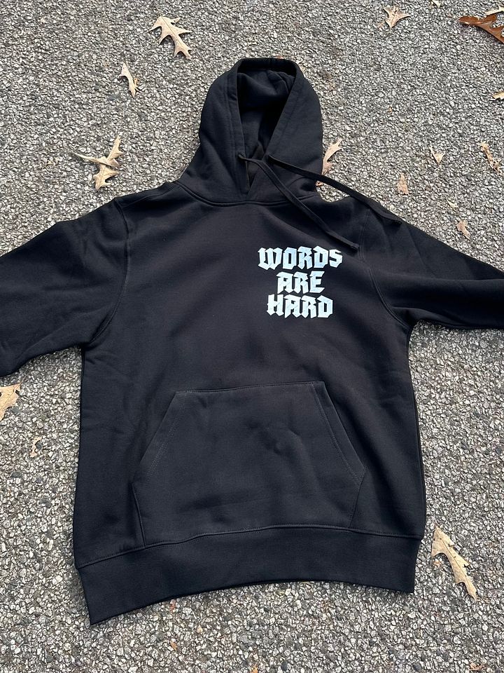 Words Are Hard / Words Over Whoopties Hoodie product image (1)