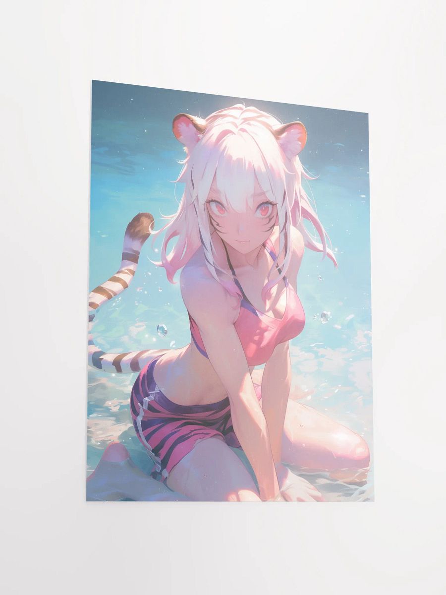 Tiger Anthro Water Sparkle Poster product image (3)
