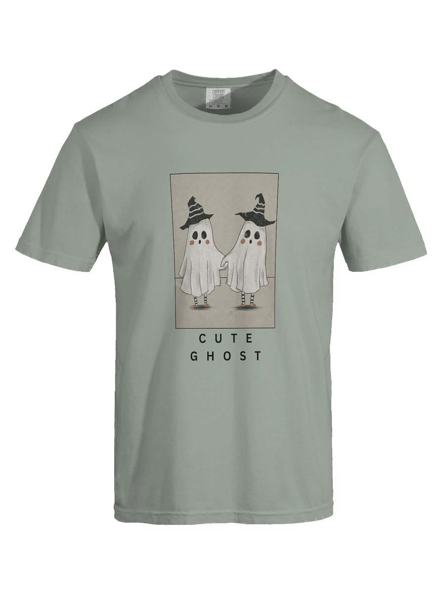 Ghostly Duo Witch Hat T-Shirt product image (7)