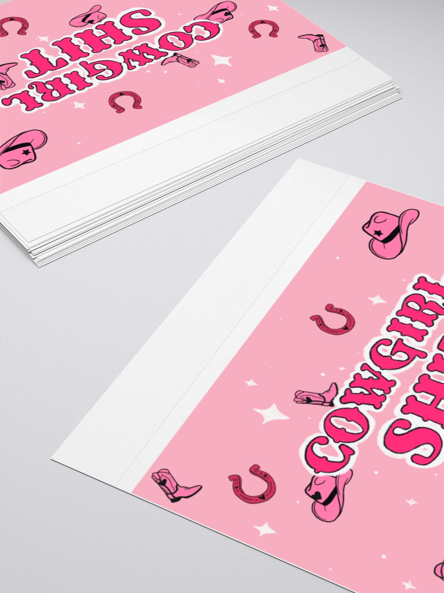cowgirl shit sticker product image (4)