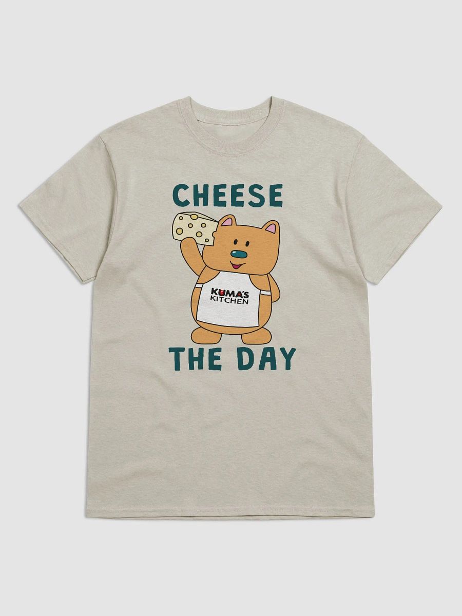 Cheese the Day Cartoon T-shirt product image (1)
