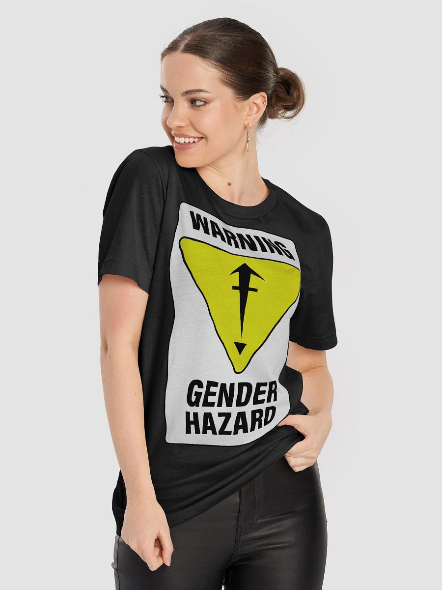 Gender Hazard Sign Tee product image (8)