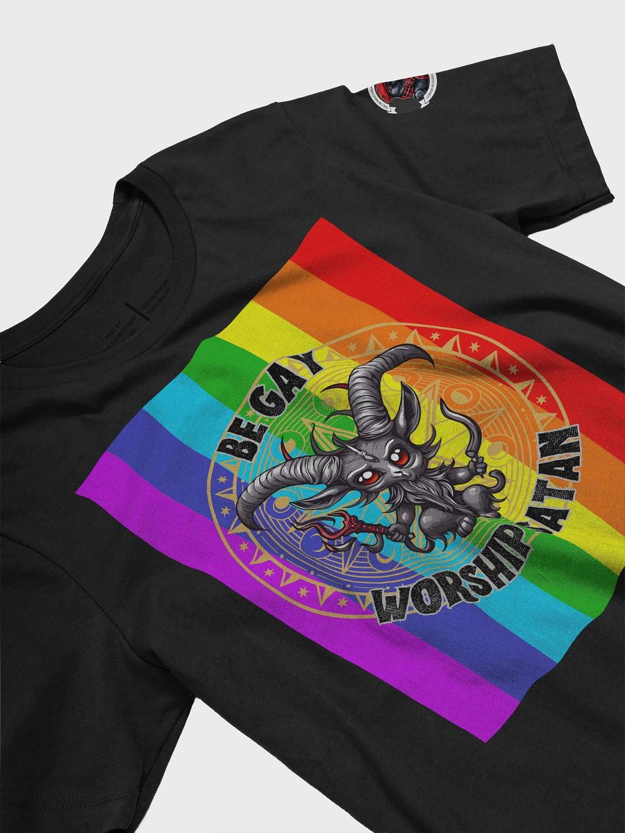 Be Gay Worship Satan Tee product image (3)