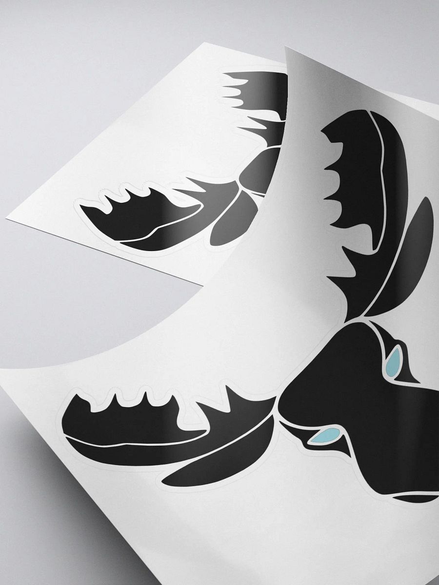 Madish Moose Logo Sticker product image (4)