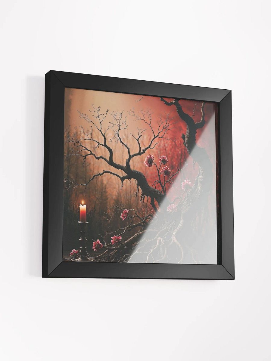 Candlelit Flora Framed Print product image (26)