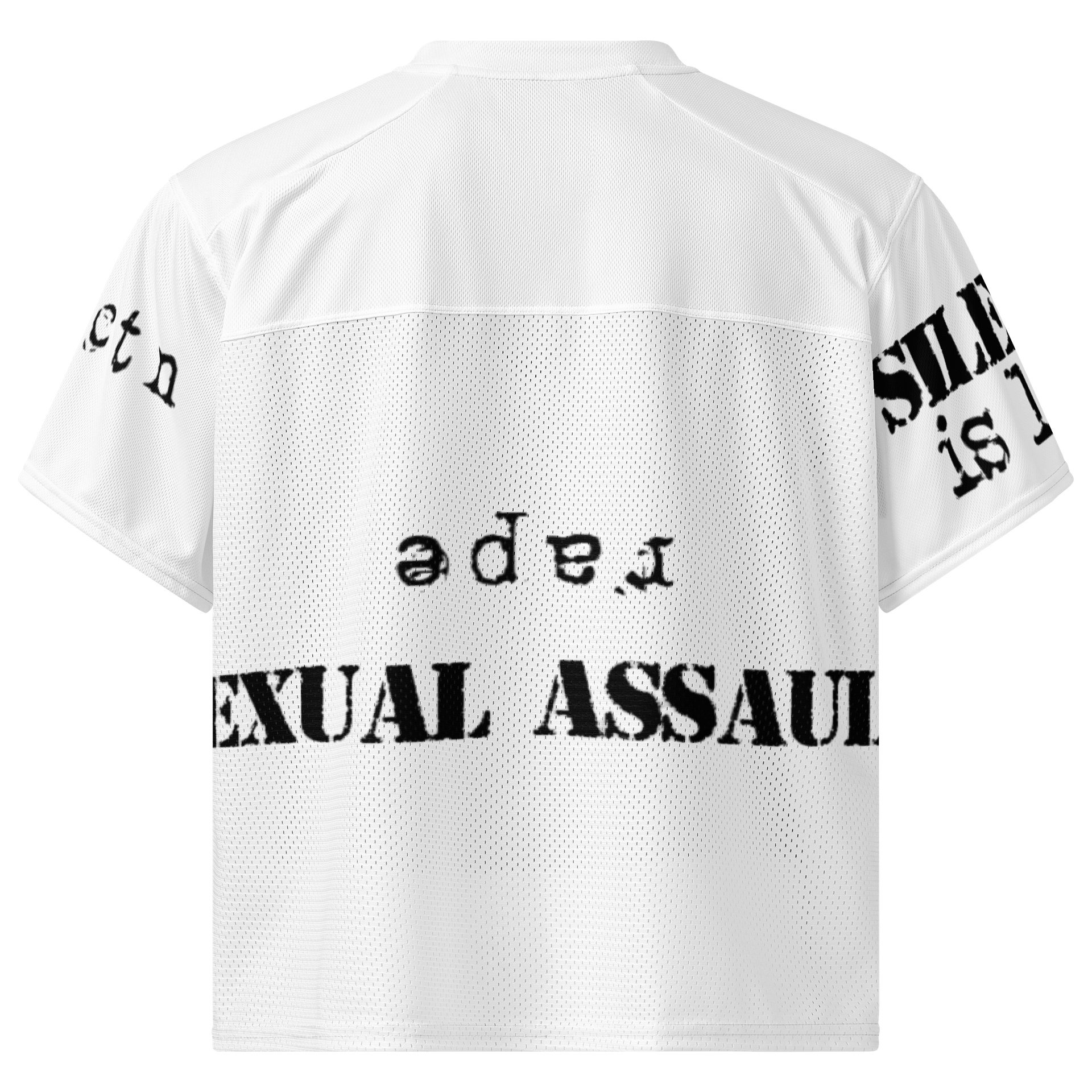 domestic violence sexual assault rape silence is loud jersey product image (1)
