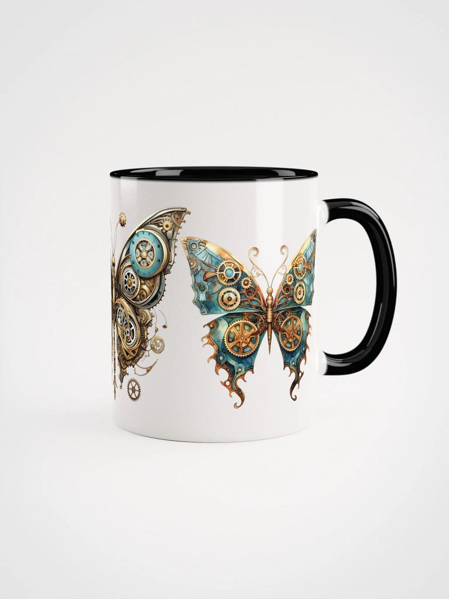 Steampunk Butterfly Accent Mug product image (1)