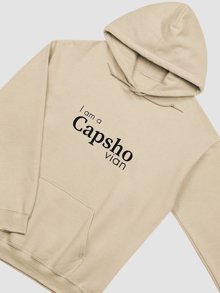 The "Certified Capshovian" Comfort Hoodie product image (2)