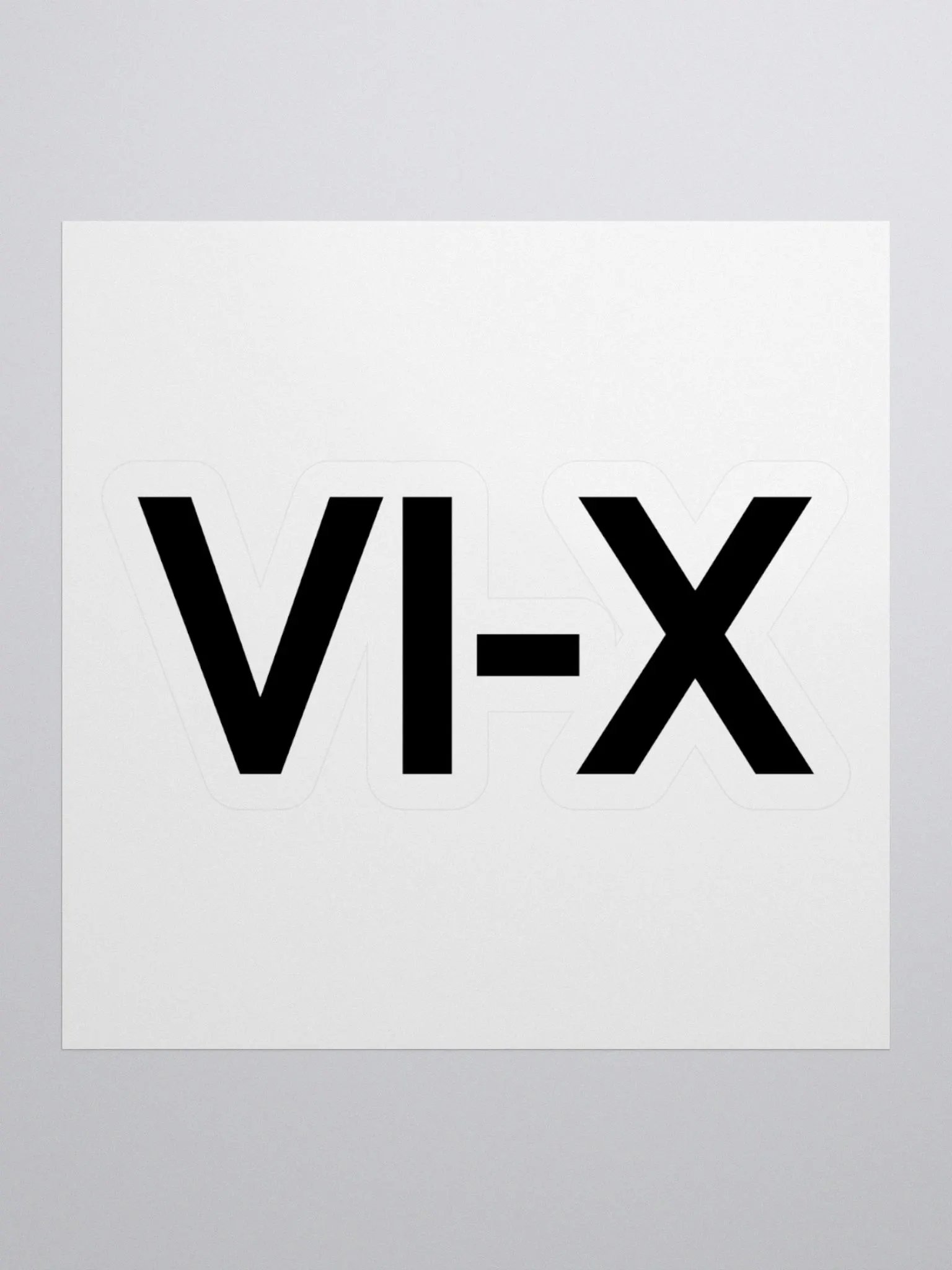 VI-X Kiss Cut Stickers product image (4)