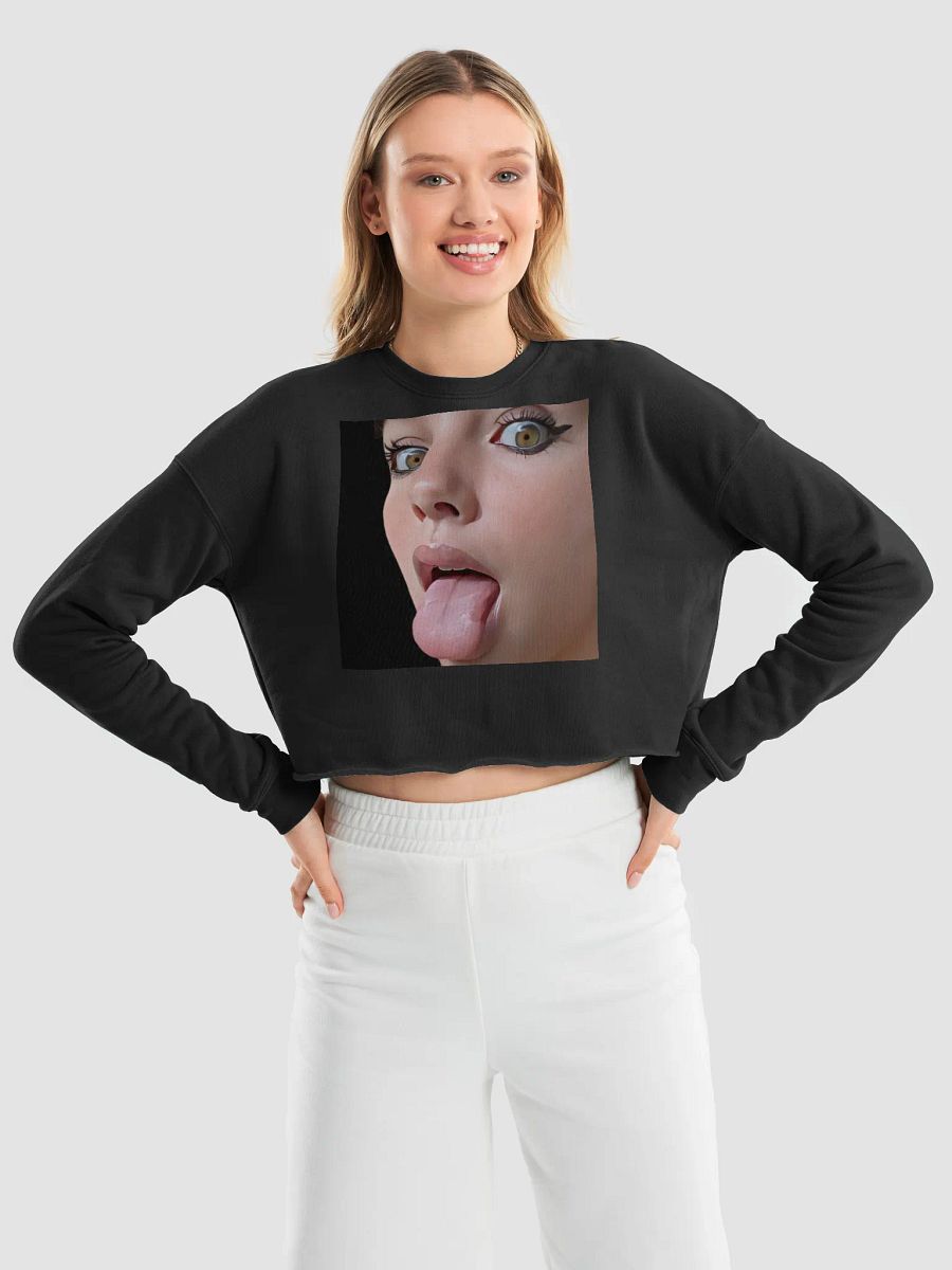 The Bella+Canvas Women's Cropped Crew Fleece Sweatshirt product image (9)