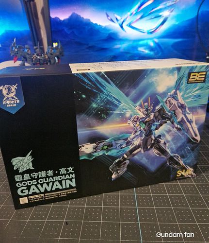 Part of the sponsored content livebuild coming to my Twitch channel, the gawain from snaa, unboxing video is also coming to m...