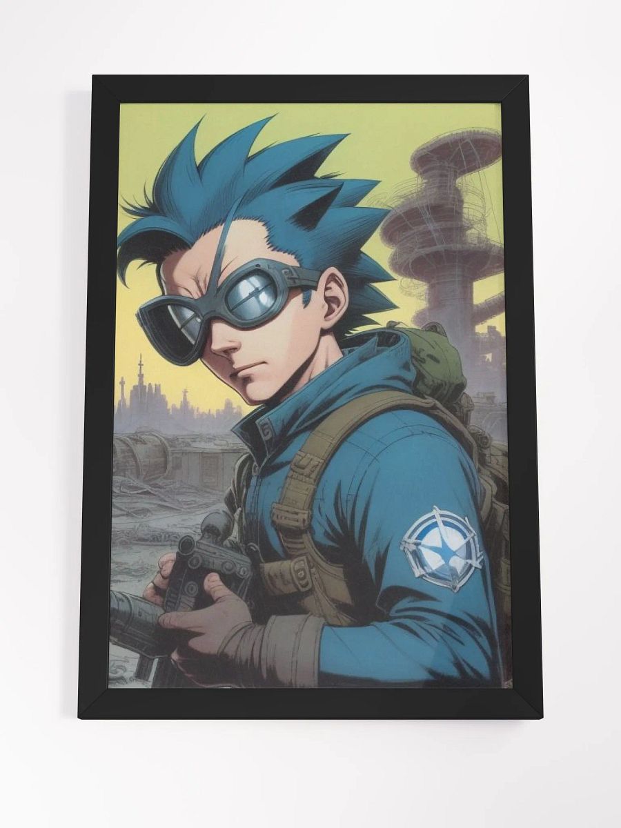 Sonic Slav in the Zone (framed poster) product image (4)