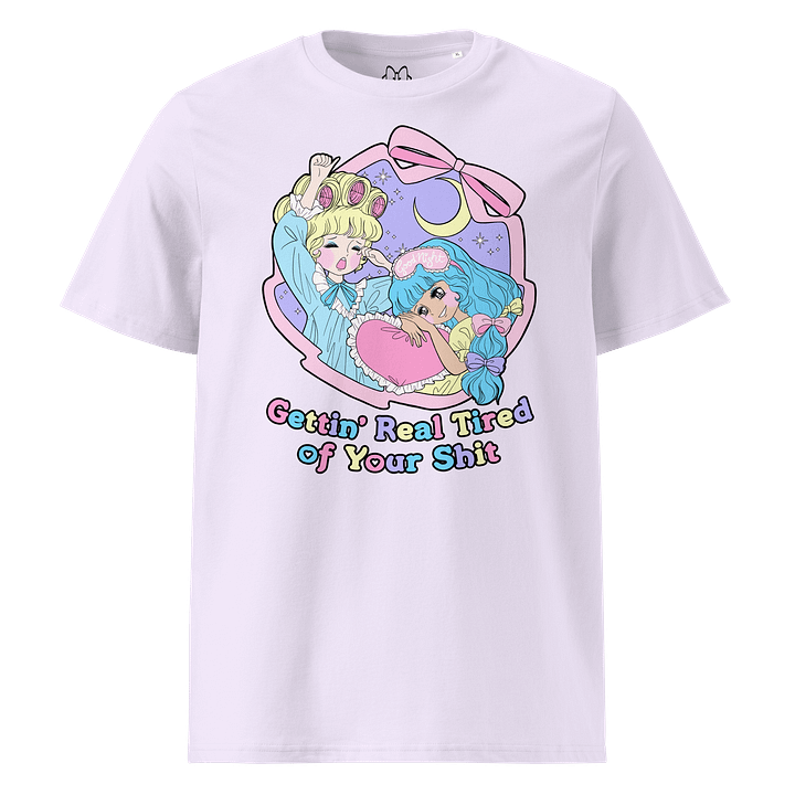 𝑼𝑺𝑨 Gettin' Real Tired of Your Shit organic cotton t-shirt product image (2)