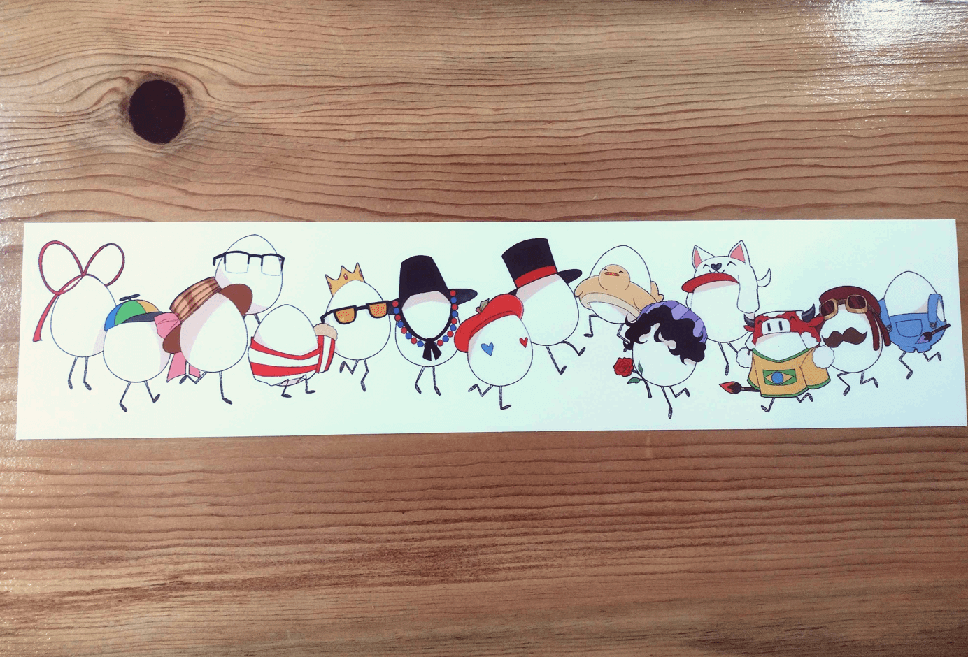 Egg Lineup! - Sticker product image (6)