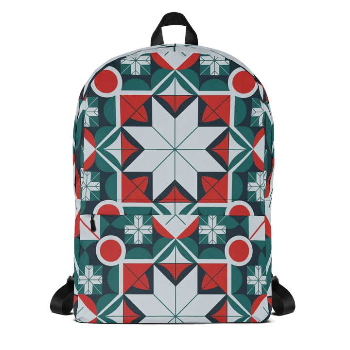 Kaleidoscope patterned All-Over Backpack product image (1)
