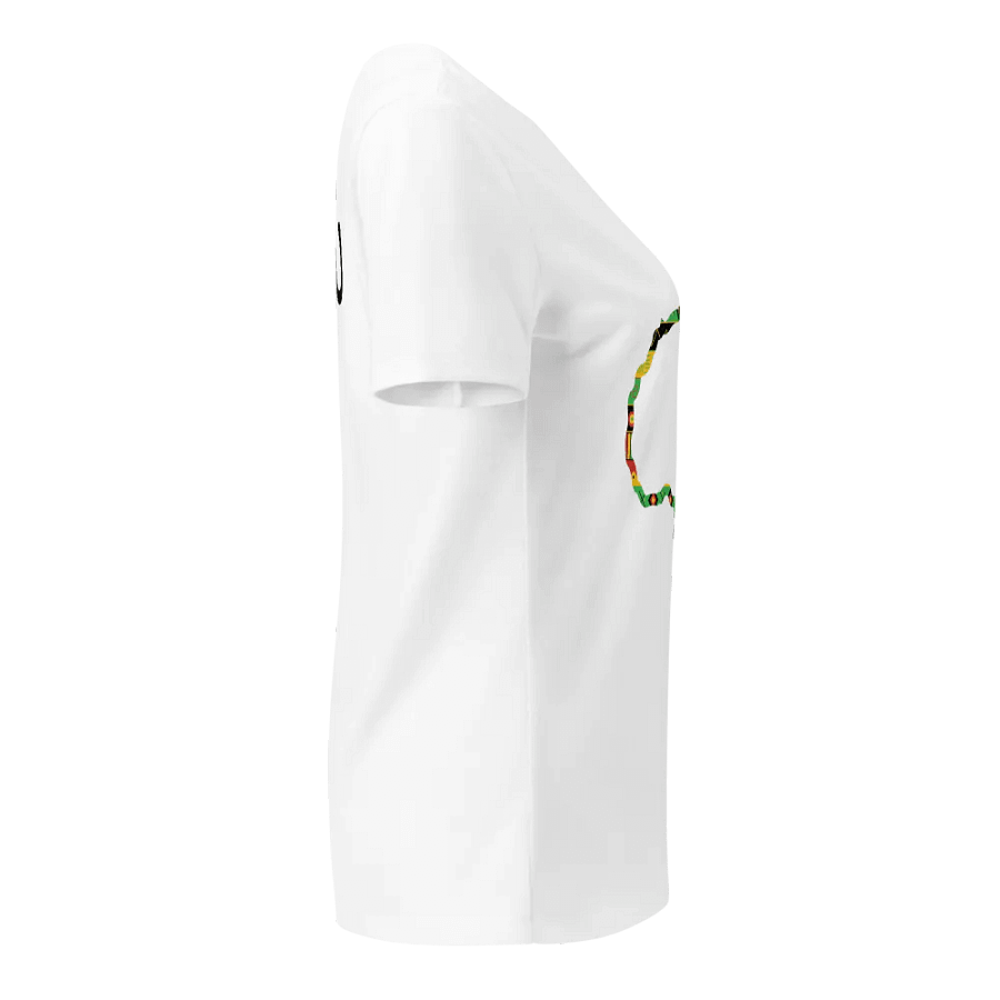 Uhuru - Women's White Africa Map Outline Tee product image (4)