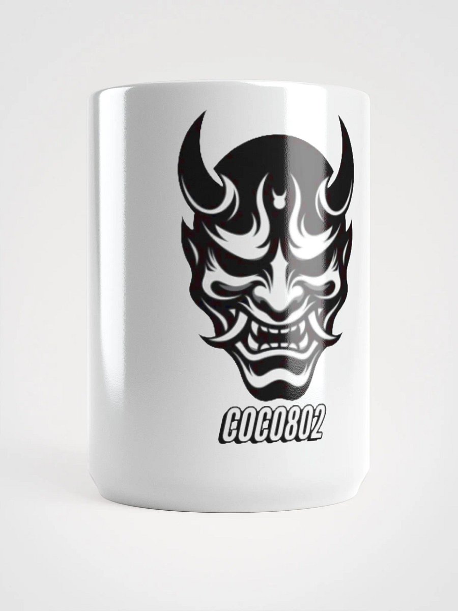 Tasse brillante blanche Furious Oni product image (4)