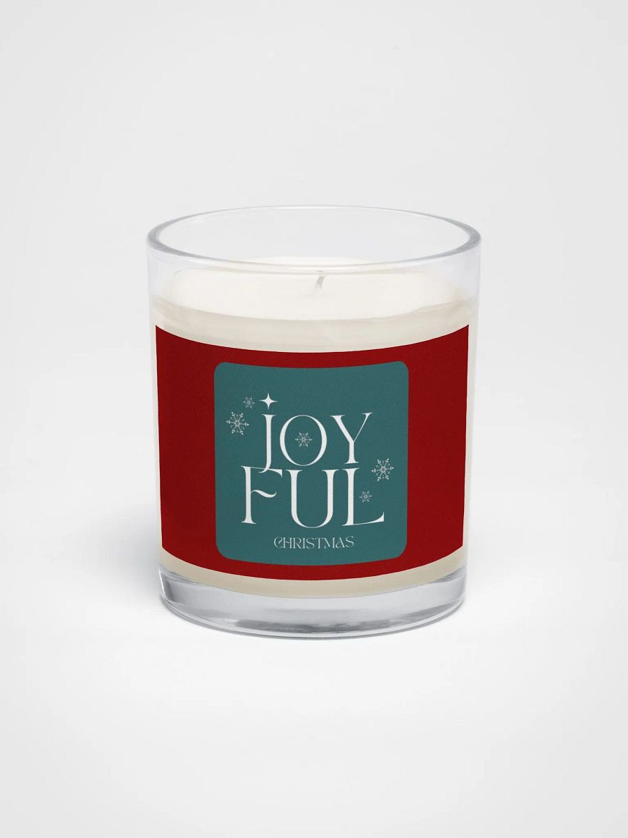 Joyful Christmas Soy Wax Candle product image (1)