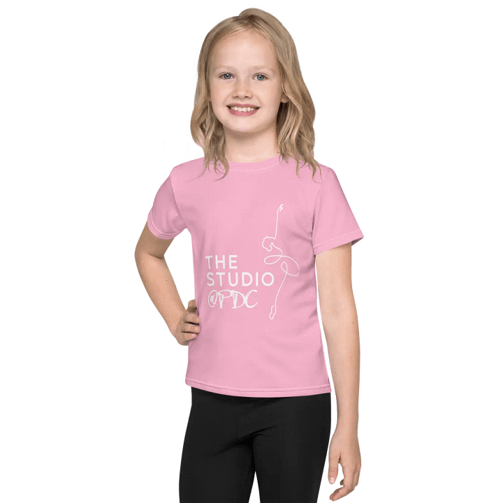 Kids T-Shirt | Pink with White Logo product image (1)