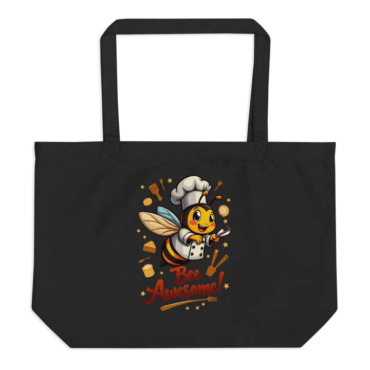 Bee Awesome! Eco-Friendly Chef Bee Tote product image (1)