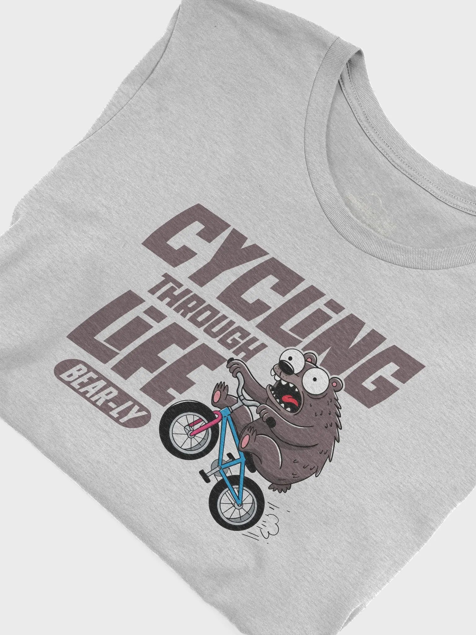 Cycling through life bear-ly - bold product image (5)
