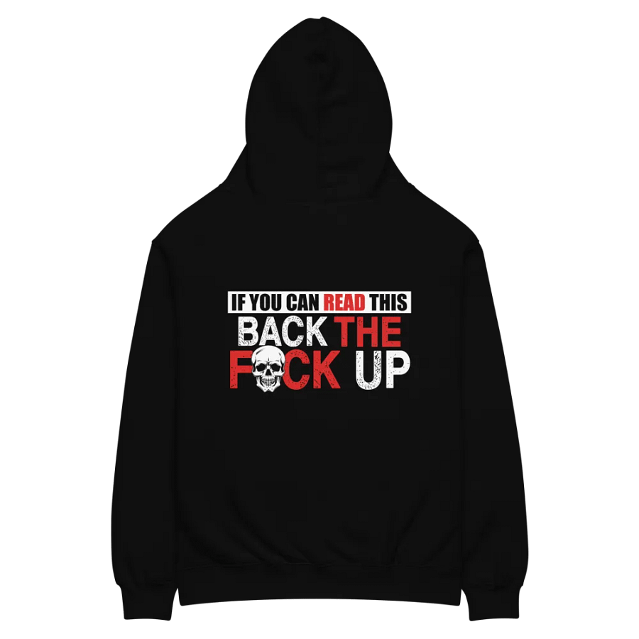 Back Off – Ride Safe Biker Hoodie product image (3)