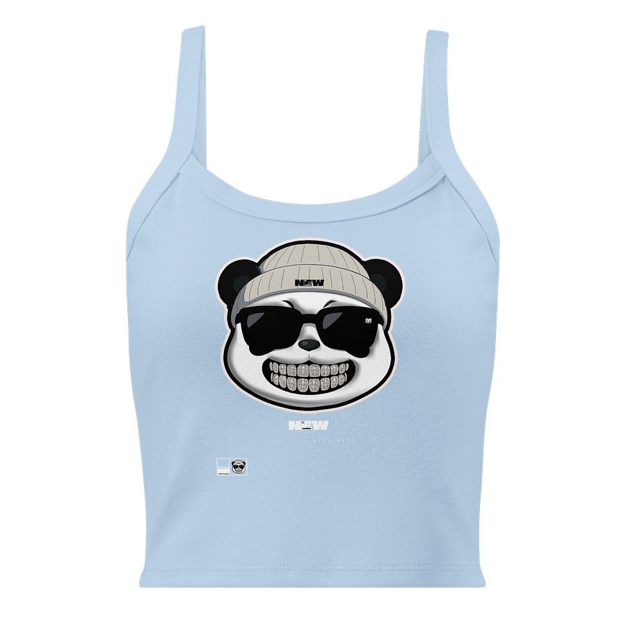 Bling Panda Chic Ribbed Tank Top product image (3)