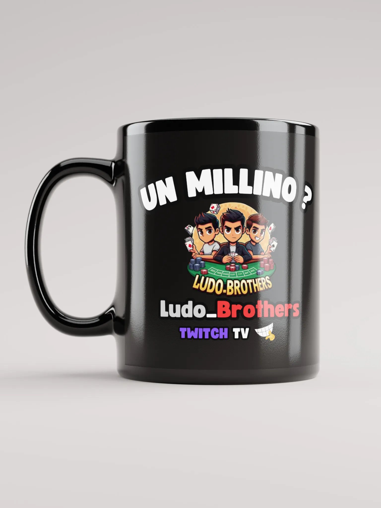 Tazza Nera Lucida Ludo_Brothers product image (12)