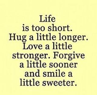 Keep your chin up. And good luck with whatever life throws at you. You are powerful and can overcome anything if you put your...