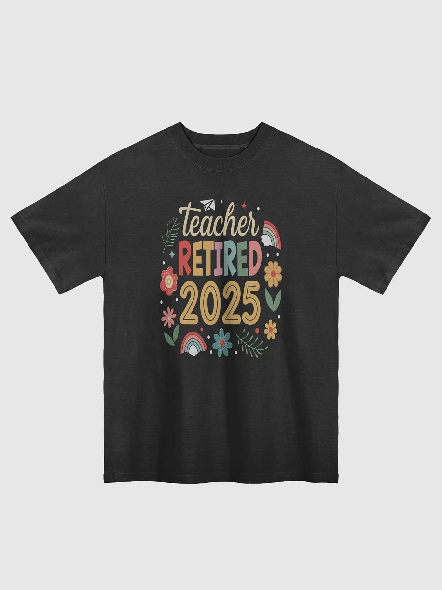 Teacher Retirement 2025 Celebration T-Shirt product image (1)