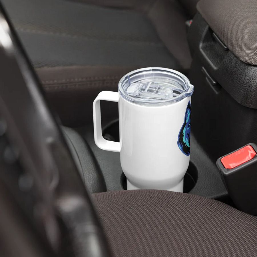 Lunar Wolf Travel Mug product image (8)