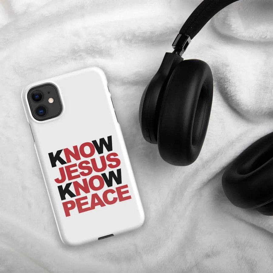 'KNOW JESUS' Phone cover product image (23)