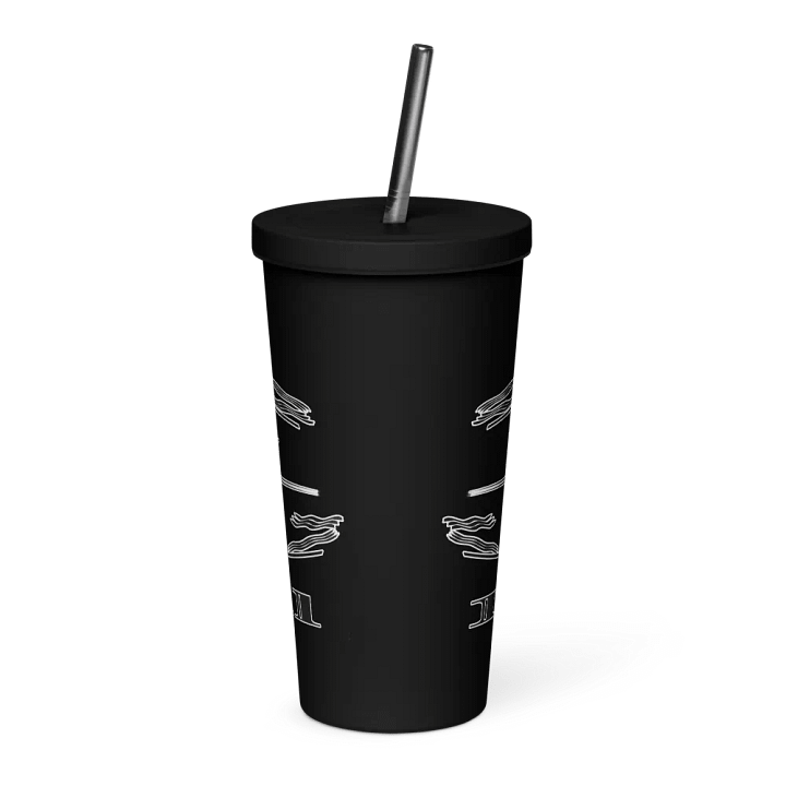 Don't Say I Wish Say I Will - Insulated Tumbler with a Straw product image (2)