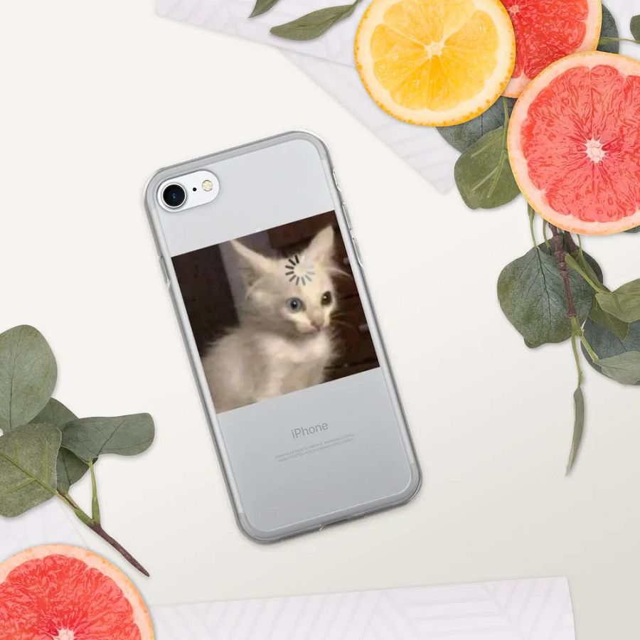 Loading Cat Confusion Clear iPhone® Case product image (338)