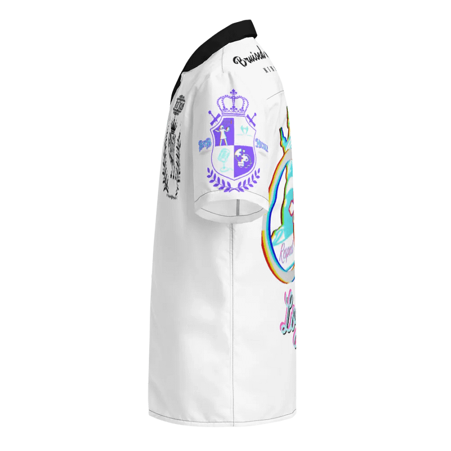 White Tee Button up product image (4)