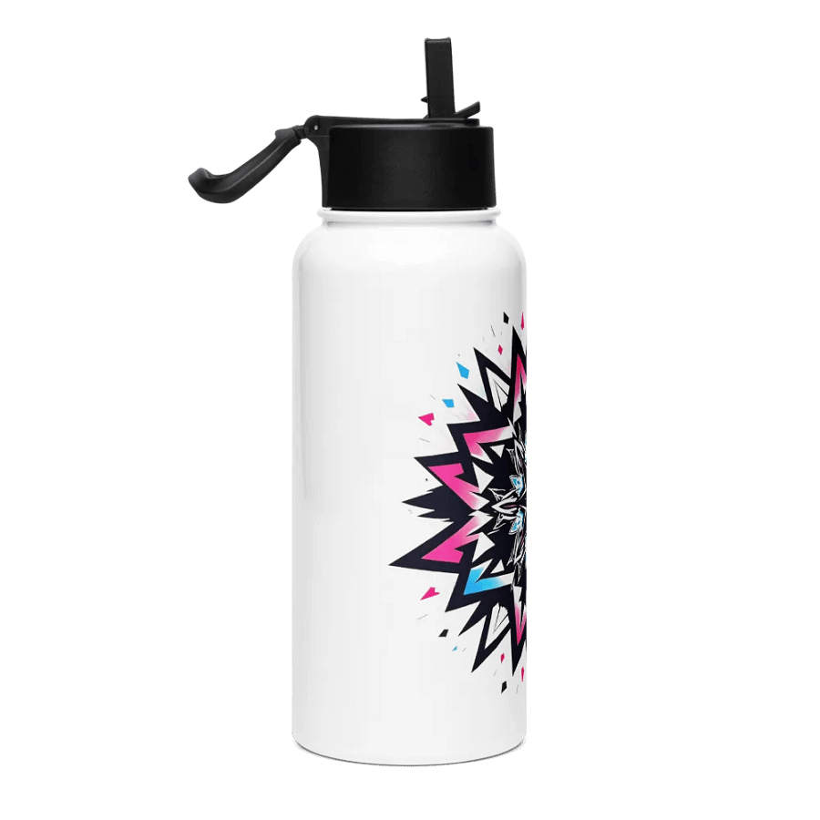 Mandala Pulse Stainless Steel Water Bottle with a Straw Lid product image (4)