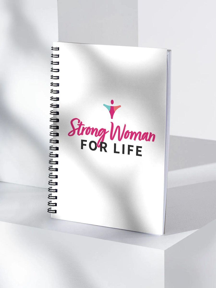 STRONG WOMAN | Spiral Notebook White product image (4)