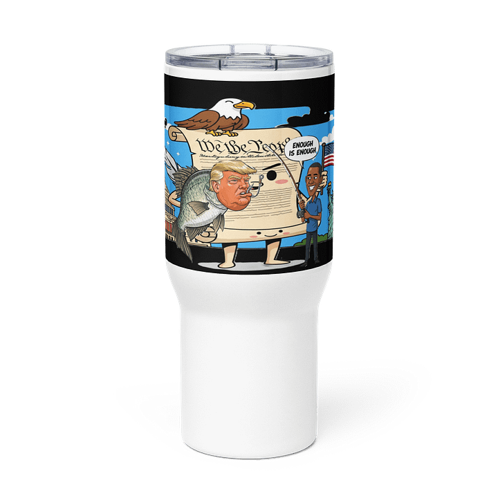 Patriotic Enough Is Enough Travel Mug product image (3)