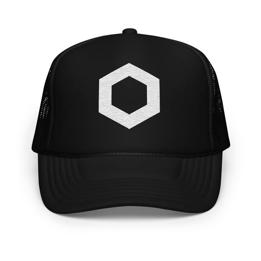 Chainlink Crypto - Embroidered Trucker Hat Cap product image (1)