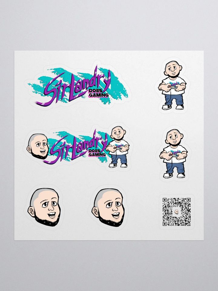 SirLandry Does Gaming Sticker Set product image (1)