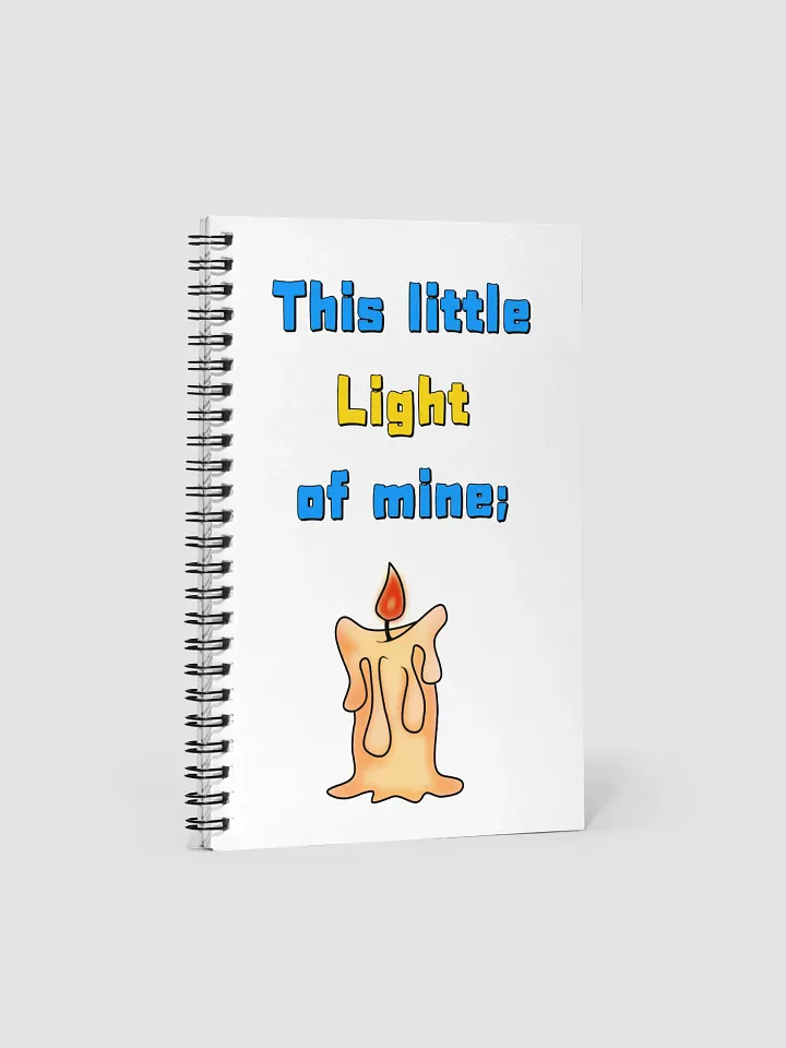 Little Light Spiral Notebook product image (1)
