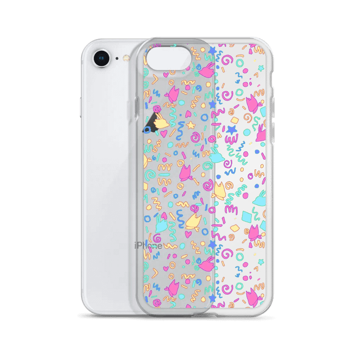 Arcade vibes clear iphone case product image (2)