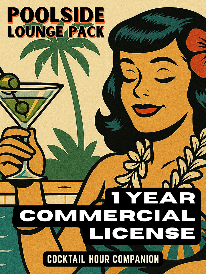 Poolside Lounge Pack - 1 Year Commercial License product image (1)