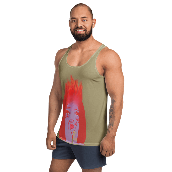 "Up in Flames" Men's Tank Top product image (2)