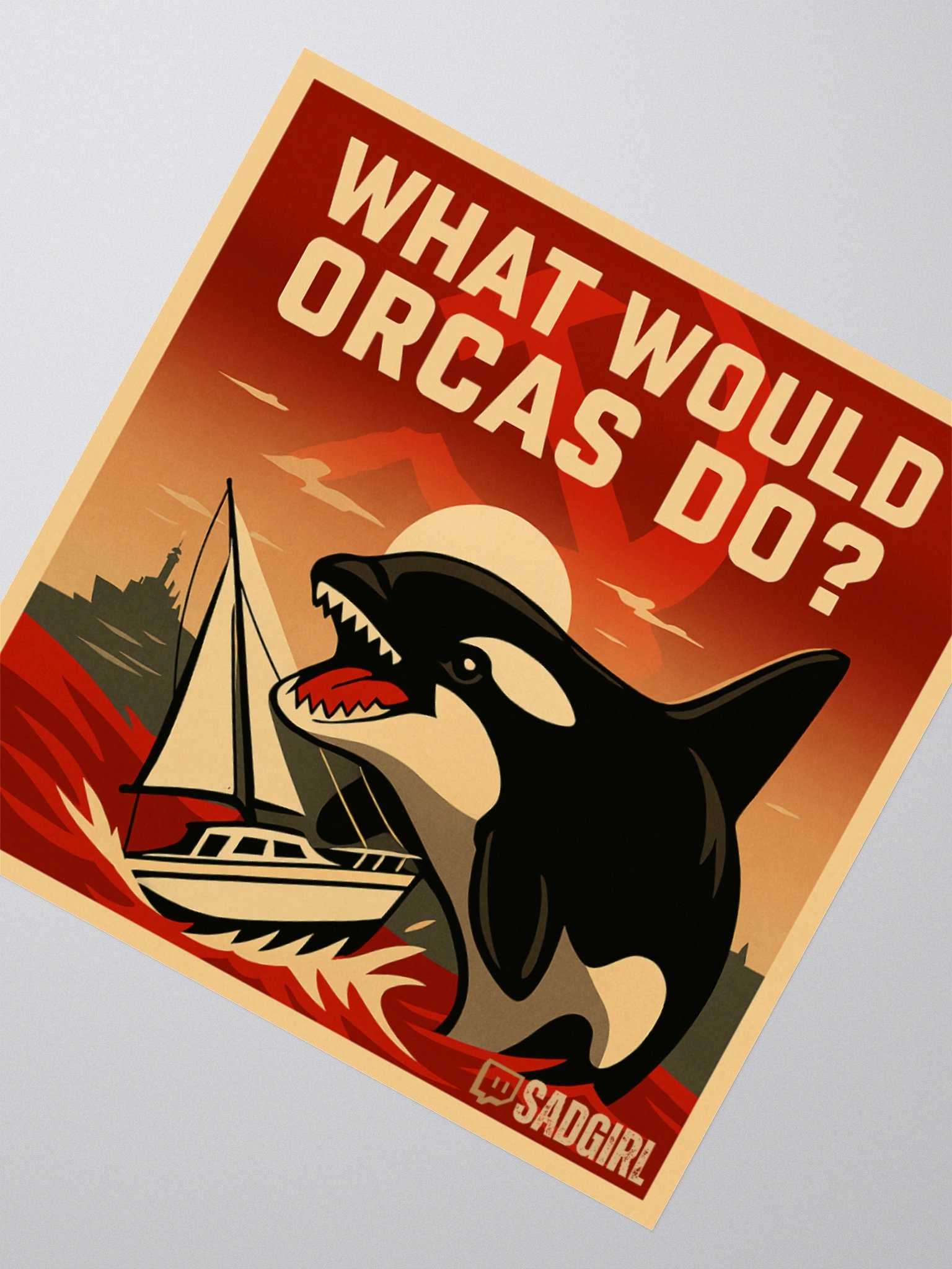 Orca Lover Sticker product image (5)