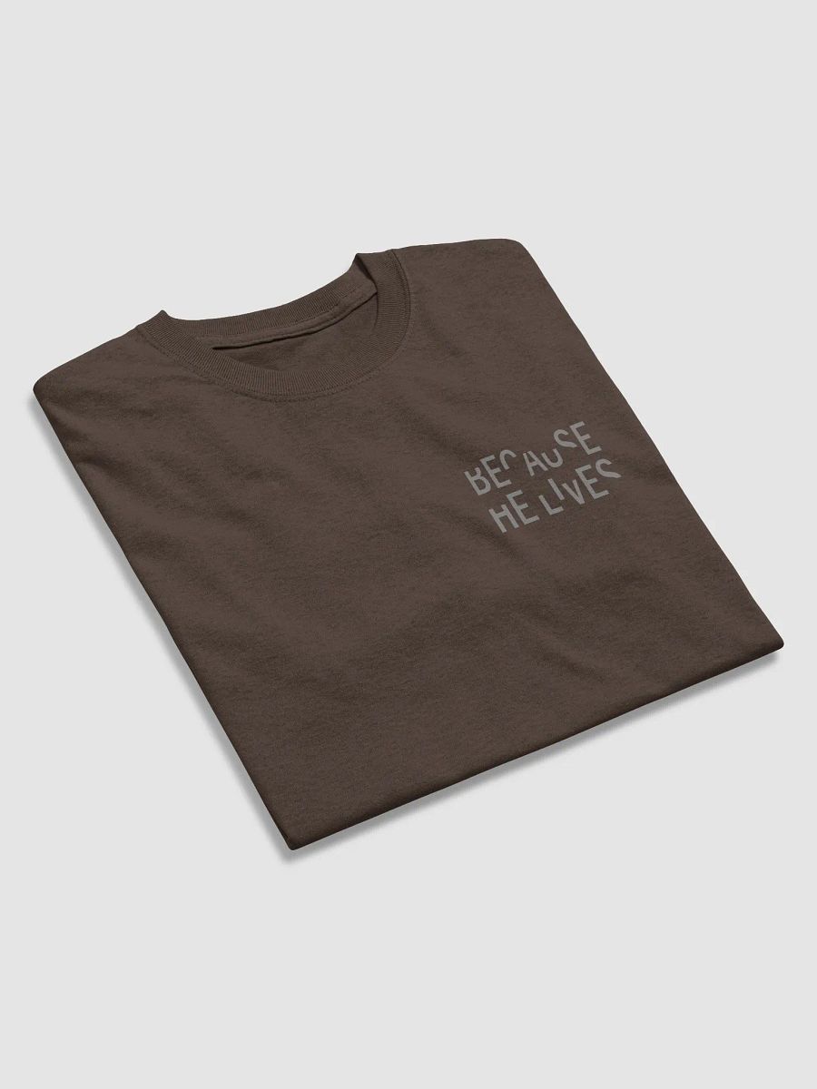 Because He Lives T-shirt product image (3)