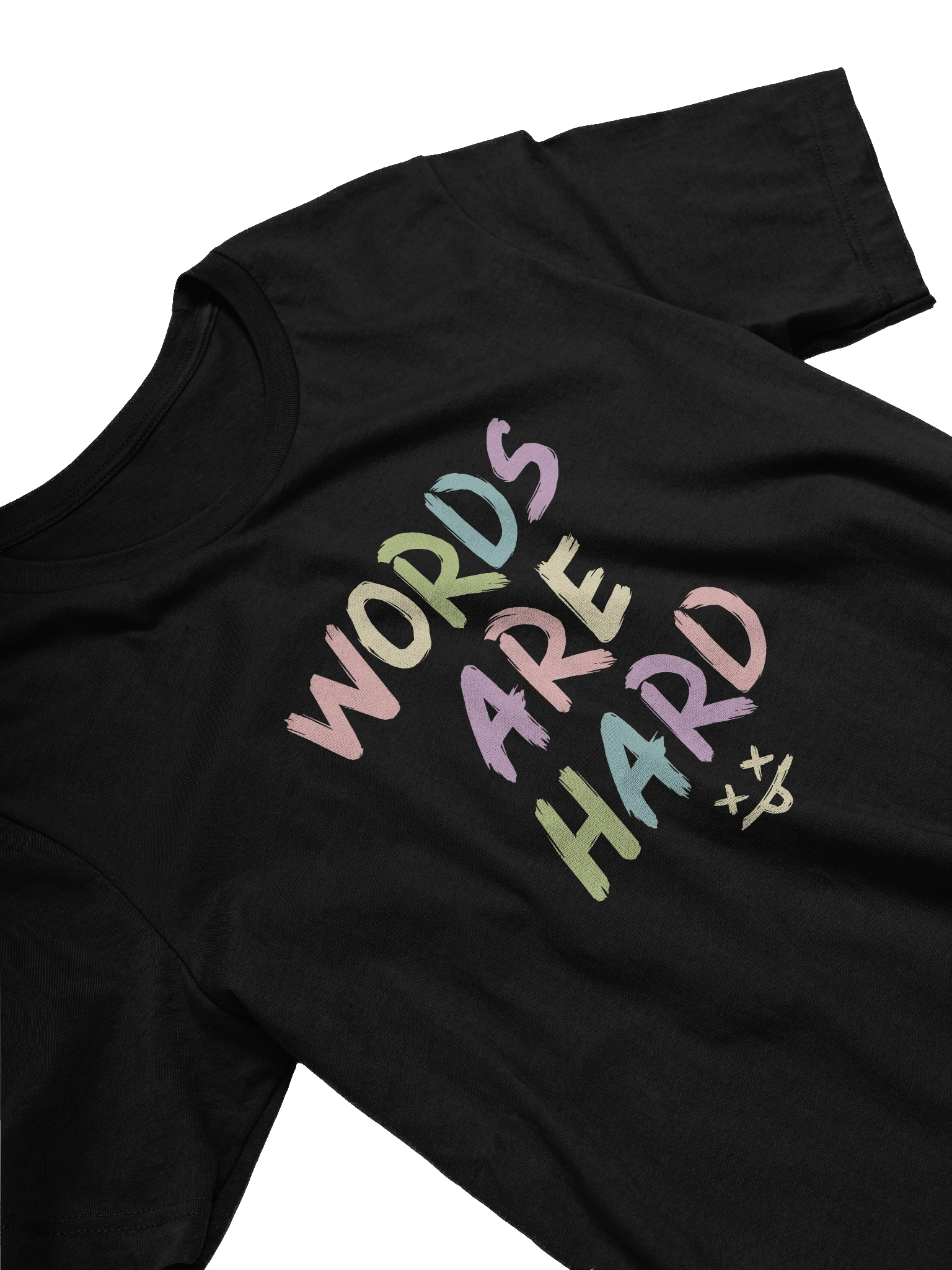 Words Are Hard Chalk Tee product image (4)