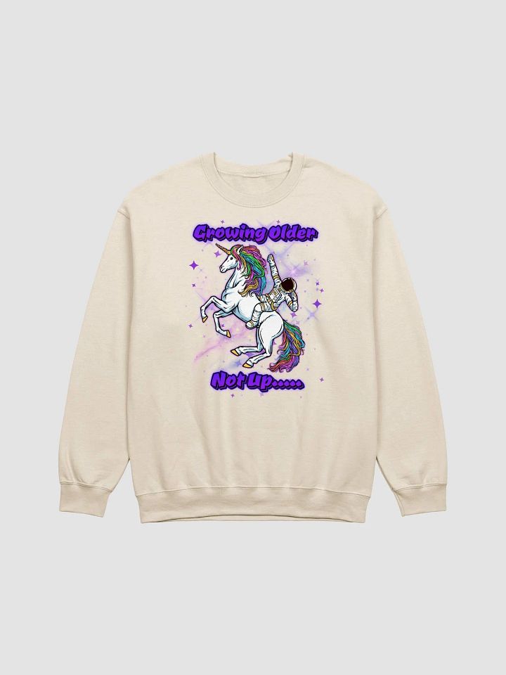 Galactic Unicorn Birthday Adventure classic crewneck Sweatshirt product image (1)